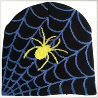 2025 sombrero de punto con estampado de letras Hip Hop moda invierno cálido sombrero de lana para mujer hombre al aire libre 3D bordado personaje gorros