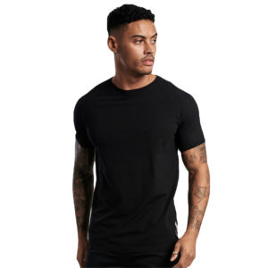 Haute qualité lourd 100% coton t-shirts Streetwear col rond imprimé brodé plaine T-shirt grande taille hommes T-shirt personnalisé - Product Image 1