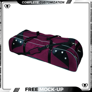 Por encargo de la moda sublimada al aire libre de los hombres de baloncesto lacrosse Fitness Bag Sport Gym Duffle Bag con compartimento para zapatos - Product Image 3