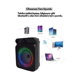 Altoparlante Bluetooth portatile Fm Radio/scheda SD/Usb/altoparlante Bluetooth Extra Bass bomba audio 4 pollici