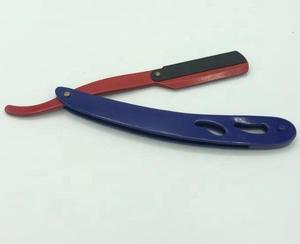 Straight Edge Barber Razor Blade Razor Single Blade Stainless Metal Gift pour Close Shaving - Professional Straight for Men - Product Image 6