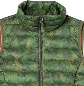 Chaleco acolchado de nueva moda de invierno para mujer al por mayor con diseño personalizado chaleco acolchado hinchado a prueba de viento - Product Image 4