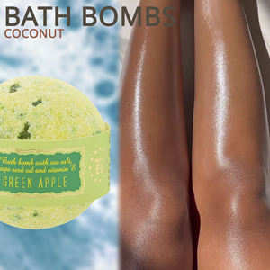Bombes de bain hydratantes faites à la main de haute qualité avec des huiles naturelles, production européenne, écologiques, pour la vente en gros et les marques privées - Product Image 4