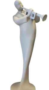 Sculptures d'art abstrait moderne faites à la main en fibre de polyéthylène, écologiques et durables, pour décoration intérieure, style contemporain, table, salon, anniversaire - Product Image 3