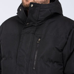 Veste matelassée pour homme, personnalisée, imperméable, de haute qualité, style décontracté, fermeture éclair, unie, légère, pour homme - Product Image 2