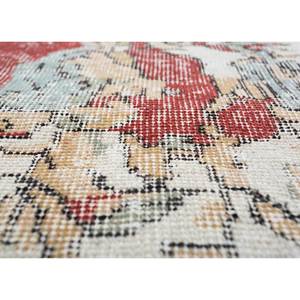 Tapis en laine noué à la main de grande taille, motif médaillon rouge et orange, pour salon, couloir rectangulaire - Pae-2290 - Product Image 3