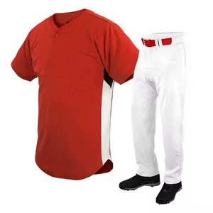 Conjuntos de uniformes de béisbol personalizados de alta calidad El mejor material con su logotipo personalizado Servicio OEM Etiqueta privada Precio barato - Product Image 2