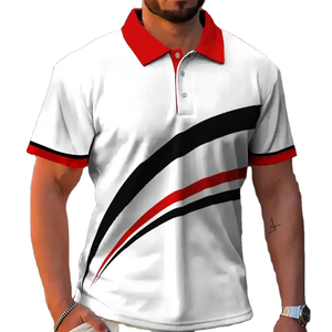 Polos, polos para hombre, unisex, camiseta de golf, logotipo personalizado, bordado, venta al por mayor, poliéster, patrón sólido, logotipo para hombre - Product Image 1