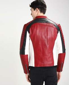 Chaqueta de moto de carreras con logotipo personalizado Jersey de cuero de invierno de alta calidad transpirable impermeable a prueba de viento ropa deportiva de color personalizada - Product Image 1