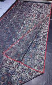 Trendy Deshi Dhakai Jamdani Sharee Calidad de exportación para mujeres JAMDANI FABRIC Azul ROJO VERDE Golden Sky Blue de Bangladesh - Product Image 6