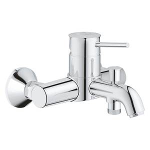 Grifo Mezclador Termostático de Pared para Baño, Modelo START CLASSIC, Cromado, con Acabado Starlight, de Latón, con Válvula de Cerámica - Product Image 1