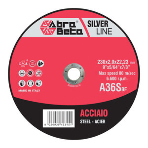 Disco Abrasivo in Ferro Diametro 230x2,0 - Product Image 1