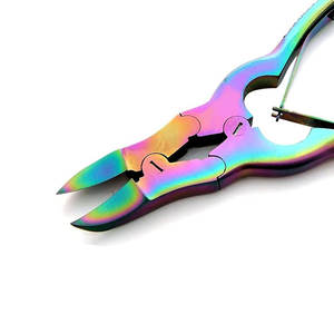 Heavy-Duty 6 \ "Profesional Cantilever Toenail Clippers Rainbow-Color Multi Acero inoxidable Podólogo Pinzas para uñas para dedos - Product Image 5