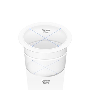 Vasos de tinta para <span class=keywords><strong>tatuaje</strong></span> Tapas de pigmento de plástico desechables para tatuar 3 tamaños (pequeño, <span class=keywords><strong>mediano</strong></span>, Grande) - Product Image 2