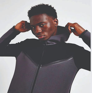 Ensemble survêtement homme en polaire technique hiver, fermeture éclair intégrale, sweat-shirt et pantalon de jogging - réversible, respirant, écologique - Product Image 5