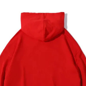 Sweat à capuche pull surdimensionné 100% coton personnalisé de haute qualité pour hommes pour impression bouffante Sweat à capuche court sans fil teint uni hiver - Product Image 5