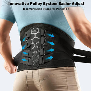 New Design Polyester Lumbar Support Waist <b>Belt</b> <b>Back</b> Brace <b>for</b> Protection and Rehabilitation - Product Image 5