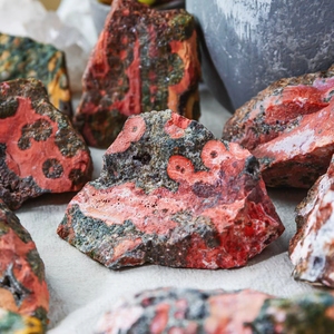 Piedra Natural de <span class=keywords><strong>Jaspe</strong></span> Oceánico al por Mayor, Forma Irregular de Alta Calidad, Decoración Coleccionable para el Hogar - Product Image 2