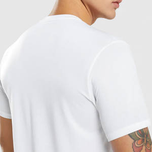 Venta caliente precio al por mayor logotipo personalizado diseño hombres camiseta transpirable nuevo estilo hombres gimnasio camiseta - Product Image 6