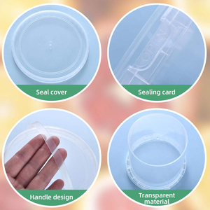 Gobelets jetables en PP transparents de 1000 ml avec logo personnalisé pour les promotions de thé aux fruits - Product Image 6
