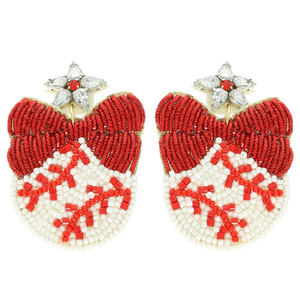 ต่างหูหลากสีที่ได้รับแรงบันดาลใจจากเทศกาลลูกปัดแก้ว100% และงานฝีมือปักแบบพรีเมี่ยมสำหรับผู้หญิงและเด็กผู้หญิง - Product Image 5