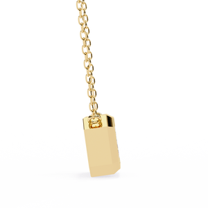 18K Gold <b>Pendant</b> with Stunning Lab Grown Diamond Premium Diamond <b>Pendants</b> & Charms - Product Image 6