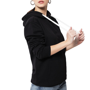 Sudadera con capucha para mujer: Opción urbana elegante, perfecta para la exploración de la ciudad, ofrece corte clásico, ideal para compras a granel, ajuste acogedor - Product Image 5