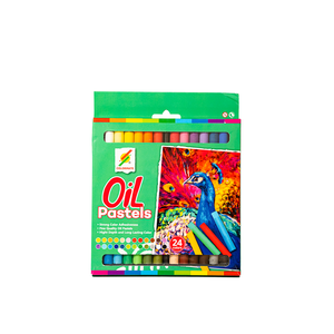 Wholesale Bulk 24 Color <b>Pack</b> <b>Oil</b> <b>Pastel</b> Crayons Custom Kids' Wax in Box Set Supports Small Quantity Children's Colormate - Product Image 1