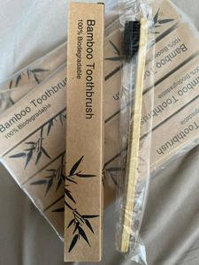 CEPILLO DE DIENTES DE BAMBÚ ECOLÓGICO CON CERDAS SUAVES DE VIETNAM CEPILLO DE DIENTES DE BAMBÚ TENDENCIA SUPERIOR 2024 DE LOTO AZUL - Product Image 6