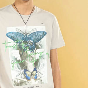 Camiseta de Hombre Más Vendida, Color Personalizado, Estilo Casual, Alta Calidad, 220 Gramos, Estampado en Lona, Camisetas de Hombre - Product Image 3