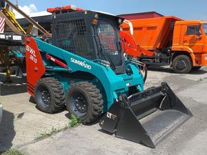 Mini-chargeuse sur pneus Sunward SWL2810, machine de construction compacte haute performance - Product Image 4