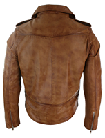 Nouvelle Veste en Cuir Marron Confortable pour Homme, Modèle Réversible, Imperméable et Écologique, Tendance et Décontractée, Meilleure Vente