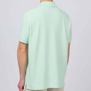 Camisas Casuales para Hombre de Corte Regular con Diseño de Logotipo Personalizado, 100% Fibra de Bambú, Tejido Jersey Transpirable, Manga Corta, Color Sólido - Product Image 4