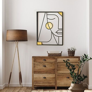 Art mural en métal, Design spécial, détail doré, décoration de la maison, Design musulman, Designs métalliques personnalisables et peinture - Product Image 4