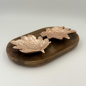 Tazón Decorativo de Metal para Servir, Ideal para Frutos Secos, Chocolates, Diseñado para Impresionar con su Estilo Atemporal y Rico Acabado Metálico - Product Image 6