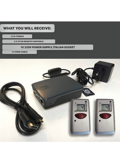 Intelligentes Warteschlangen managements ystem E-Turnix für medizinische Praktiken-Anpassbare Multimedia-Inhalte, HDMI, 2 Fernbedienung - Product Image 4