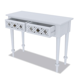 Table en bois massif de teck de style campagnard français sur mesure de haute qualité - Product Image 2