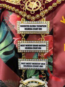 DOI COLLAR HIJA DE ESFINGE CADENA COLLAR JOYA NOMBRE BARRAS - Product Image 3