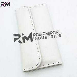 RMI nouveau produit tendance pochette en cuir et étui magnétique meilleure qualité couleur blanche - Product Image 2