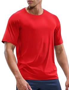 Cotton Breathable Loose Neck Crewneck Plain Blank Running <b>shirt</b> Custom <b>Men</b> High Quality Printing 100% Cotton t <b>Shirt</b> logo - Product Image 4