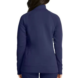 Série unisexe Blouse d'hôpital à fermeture éclair avec tissu chaud Scrubs imprimés pour femmes Fabriqués au Pakistan - Product Image 3