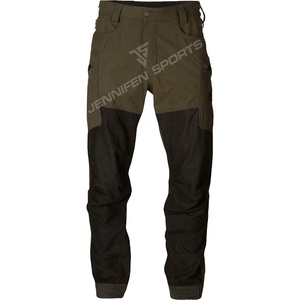 Pantalon de chasse professionnel pour homme, hiver/été, en cuir/toile, coupe-vent, imperméable, respirant, logo personnalisé, extérieur - Product Image 1