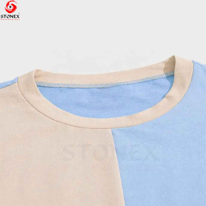 ชุดเสื้อผ้ากีฬาสำหรับผู้ชายเสื้อยืดสองชิ้นและกางเกงขาสั้นแขนสั้นระบายอากาศได้ดีชุดฤดูร้อนออกแบบได้ตามต้องการ - Product Image 6