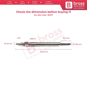 BGP17 1 Piece <b>Heater</b> Glow <b>Plugs</b> 0250403009 03L963319A for - Product Image 5