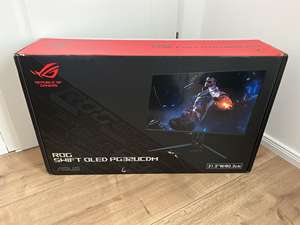 OFERTA ESPECIAL: Monitor para Juegos ROG Swift PG32UCDM de 32 Pulgadas, 4K UHD, 165 Hz, Compatible con G-SYNC, HDR10, QD-OLED - Product Image 2