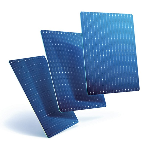 High Efficiency G12R Bifacial 210mm 16BB TOPCon Class a Solar Cell for PV Module, 210R 25.3% High Conversion Rate
