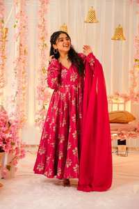 Vestido paquistaní Salwar Kameez Anarkali, vestido de Anarkali, trajes, vestidos Salwar Kameez para mujeres, vestidos indios - Product Image 3