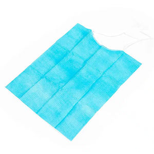 Suministro directo de fábrica Desechable Restaurante Hotel Filete Baberos Uso único Adulto LDPE Sin mangas Delantal Restaurantes Hoteles - Product Image 2