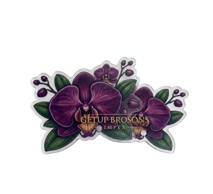 Pinzas para Extensión de Pestañas de Acero Inoxidable GETUP BROSONS IMPEX, Kit de Pinzas para Pestañas con Diseño de Orquídea Phalaenopsis, Antiestáticas - Product Image 6