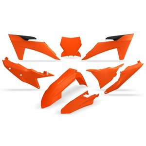 Kit plastique Orange 127 pour accessoires de moto KTM SX-F 450 2023-2024 - Product Image 1